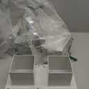 Post Base Bracket Square, Heavy Duty Fence Column Support Base Kit for Railing/Pole/Pergola/Deck Posts Bottom Protect, 1 2 3 4 5 6 8 Inch Inside Wide Anchor(6 pcs,3.7x3.7IN/95x95MM)