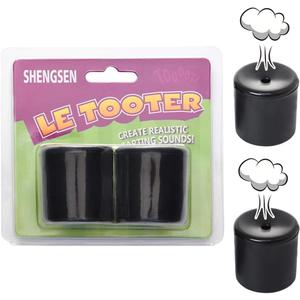 Novelty Squeeze Pooter Fart Machine Funny Prank Farting Noise Maker for Joke Children's Day Party Gift Toy,2 PCS