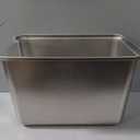 14.7 Inches High Sides Cats Litter Box, 304 Food Grade Stainless Steel