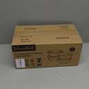 8 Pcs Round Glass Containers with Lids Airtight 4 Cup Glass Storage Containers Set Meal Prep Containers for Soup Leftover Microwave, Dishwasher, and Freezer Safe(4 Sets (White)