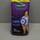Depend Night Defense Adult Diapers, Incontinence Underwear for Men, Disposable, Overnight, Small/Medium, Grey, 26 Count