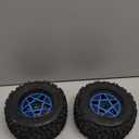 ARRMA AR510092 Dboots Backflip 3.8" Mt 6S RC Monster Truck Tire with Foam Insert, Mounted On Multi-Spoke Wheel 17Mm Hex, Black, Blue (Set of 2)