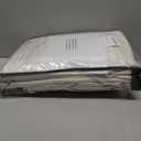 100% Blackout Shield Linen Blackout Curtains for Bedroom 102 Inches Long, Back Tab/Rod Pocket Living Room Drapes, Thermal Insulated Blackout Curtains 2 Panels Set, 50" W x 102" L,Cream