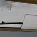 AMADA HOMEFURNISHING Floating Shelves Wall Mounted, 24 x 7 Inch Wall Shelves for Bathroom, Bedroom, Living Room, White Shelves Set of 2