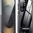 xiwxi for Samsung Galaxy S25 Ultra Case Waterproof,[IPX8 Underwater Case][Full Body Shockproof & Military Drop proof] Built-in Screen Protector Clear Sound Quality for Samsung S25 Ultra 6.9 inch-Black