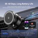 Electric Vacuum Suction Car Phone Holder, 360 Rotation Magnetic Phone Holder for Car Foldable Strong Suction Adjustable Car Phone Mount Stand for iPhone16/15/14/13/12(Not Charge Phone)