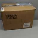 Skechers Memory Foam Car Seat Cover Full Sets, Hexcomb Breathable Thick Seat Covers, Airbag Compatible, Automotive Comfort & Protection for Most Cars,Van,Trucks, SUVs (Beige,Full Set) (Black and Beige)