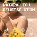 5 x Bite Itch Relief Patches, After Bite Anti Itch Stickers, Fast Itch Relief, Reduces Swell, Bite Suction Tool Alternative, Summer Travel, Cruise, Camping, Hiking Essentials for Kids (Clear)