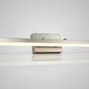 48 Inch LED Bathroom Vanity Light, Dimmable 48W 6000K Cool White Over Mirror Light Fixture, Brushed Nickel Modern Wall Sconce for Large Makeup Vanity Tasks