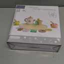 Toddlers Afternoon Tea Party Little Girls Tea Set Toy Educational Toys Wooden Pretend Afternoon Tea Set for Kids Children, Star