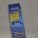 Plantar Fasciitis Feet Insoles Arch Supports Orthotics Inserts Relieve Flat Feet, High Arch (Mens 8-8 1/2 | Womens 10-10 1/2) (Gray)