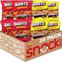 Baken-Ets Pork Rinds, Variety Pack, 0.625 Ounce (Pack of 24)m Best By Oct 07 2025