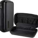 Trimmer Case, Razor Storage Bag Shaver Travel Hard EVA Box for Electric Trimmer and Accessories - Case Only (Black)
