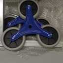 2 in 1 Aluminum Hand Truck 650 lb Capacity, Heavy Duty Stair Climbing Cart with 6 Wheels, Convertible Hand Truck and Dolly with Loop Handle