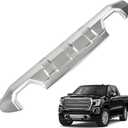 munirater Front Bumper Lower Valance Chrome Plastic Replacement for 2016-2019 Sierra 1500 GM1015122