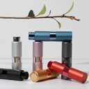 2 x Perfume Travel Refillable Atomizer Bottle: Cologne Spray Mini for Refill - Empty Fragrance Sprayer for Men - Large Size 20ML Red (0.7 Ounces)