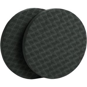 Yoga Knee Guard 2 pieces, foam Pilates Knee Guard Yoga Knee Guard Support Round Pads Anti slip Fitness Anti slip Pads. Suitable for offices, homes, knees, elbows, wrists, and hands (black)