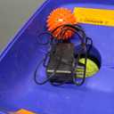 Franklin Pet Supply Co. Ready Set Fetch Automatic Tennis Ball Launcher Dog Toy - Electronic Thrower for Fetch + Playtime - Launches up to 40 Feet - Official Size (Blue/Black)