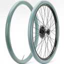 700C TPU Inner Tube (Road & Gravel) with Removable Presta Valve Stem, Include Patches (700C X 23-28C (65mm Valve))