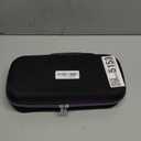 ivoler Carrying Case for lenovo legion go S 2025, Portable Hard Shell Pouch Travel Bag Built-in Gaming Charger Dock Storage, Holds 8 MicroSD and 2 Credit Sized Cards -Black