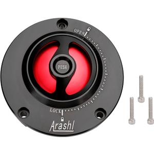 Quick Release Keyless Fuel Filler Cap Fit for Honda Grom MSX125SF 2016-2022, CBR250RR 2018-2022, CB300R 2018-2022, VFR800 2015-2018, CBR1000RR 2015-2023