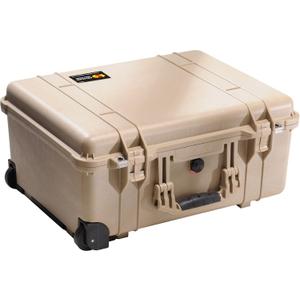 Pelican 1560 Camera Case With Foam (Desert Tan)