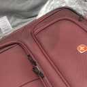 SWISSGEAR Sion Softside Expandable Spinner Luggage Durable Lightweight Travel Suitcase, Merlot, 3-Piece Set (21/25/29)