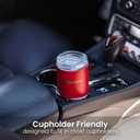 YOGI Voyager One Ceramic Lined All-In-One Tumbler Can Bottle Cooler - 12oz Tangello