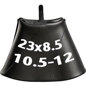 23x10.50-12 Inner Tubes 23x9.5/10.5-12 Inner Tube 23x8.5-12 Heavy-Duty Inner Tubes with TR-13 Straight Valve Stem with Tractor, Snowthrowers, Tillers, Trailers, Wheelbarrows and ATV's
