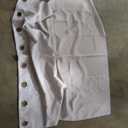 Hiasan Blackout Curtains for Bedroom - Thermal Insulated & Energy Saving Window Curtains for Living Room/Kids Room, 2 Drape Panels Sewn with Tiebacks, Greyish White, 52 x 45 Inch