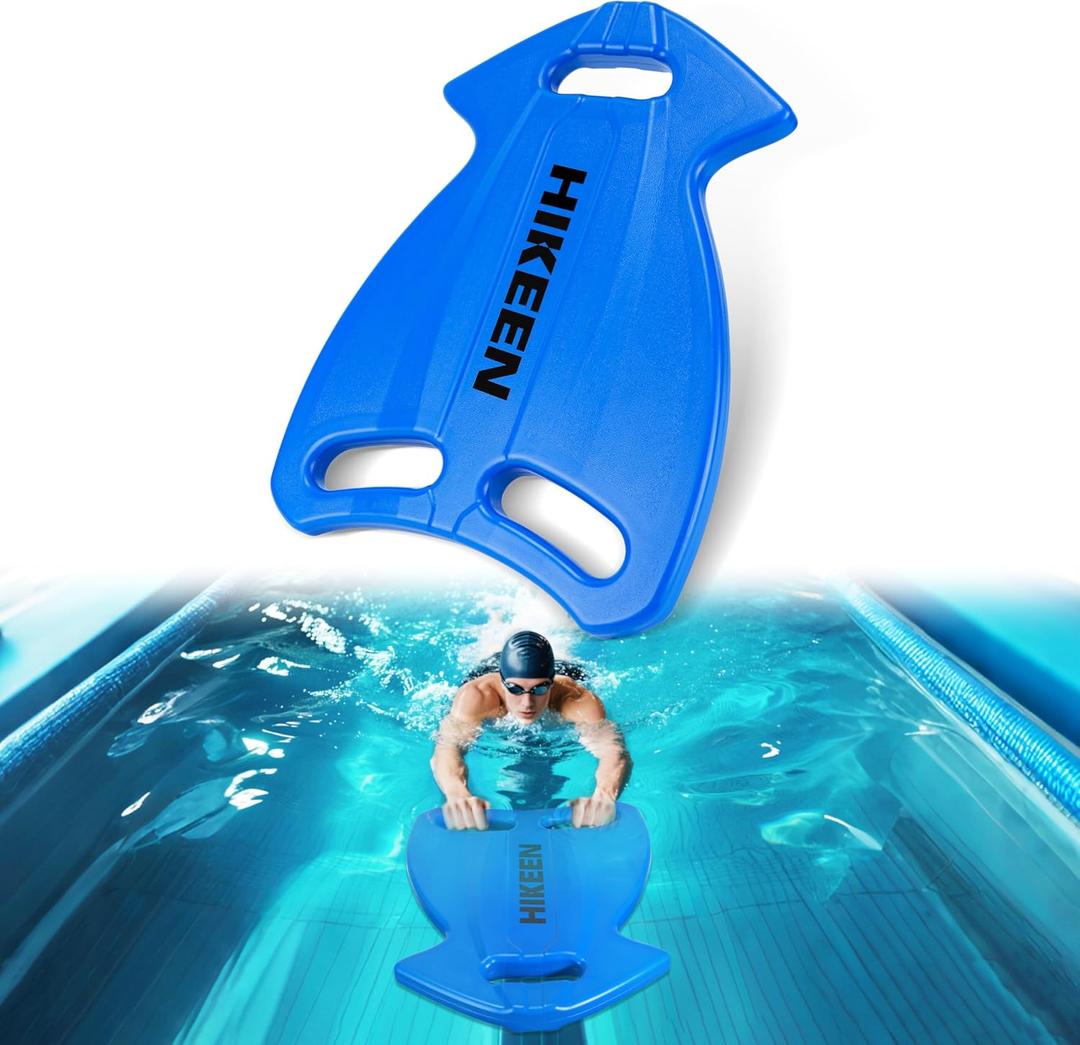 Hikeen Swim Kickboard - Large Size & High Buoyancy Kick Board Swim Adult for All Levels, Durable HDPE Kickboard Adult Swim Training for Pool & Open Water, 21in*15.8in*1.6"