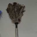 Soarer Extendable Ostrich Feather Duster - 40 inches Fluffy Long Handle Reusable Feather Duster for Cleaning Ceiling Fan,Pendant lamp, High Ceiling, Blinds, Furniture