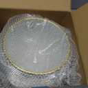 9.8 Inch Disco Ball Ice Bucket, Mirror Silver Cooler for Wine, Beer & Champagne, Perfect Retro Party Accessory