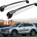 Upgraded Crossbars Fit for Mazda CX9 2016-2023 Aluminum Roof Rack Cross Bars Cargo Carrier for Kayak Bike Canoe Ski Snowboard Accessories