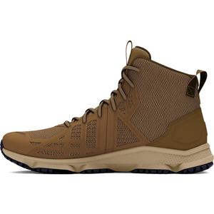 Under Armour Men's Micro G Strikefast Mid Cross Trainer (8, (201) Coyote Brown/City Khaki/Midnight Navy)