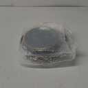 Lullaby 60pcs Green Plastic Plates with Gold Rim, Includes 30pcs Dinner Plate 10'' and 30pcs Clear Dessert Plate 7.5'', Green Disposable Plastic Plates for Parties, Birthdays and Wedding