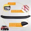 Hood Protector/Bug Deflector/Rock Guard Compatible with Ford Bronco Sport 2021 2022 2023 2024 2025, Black Bug Guard Hood Deflector Shield