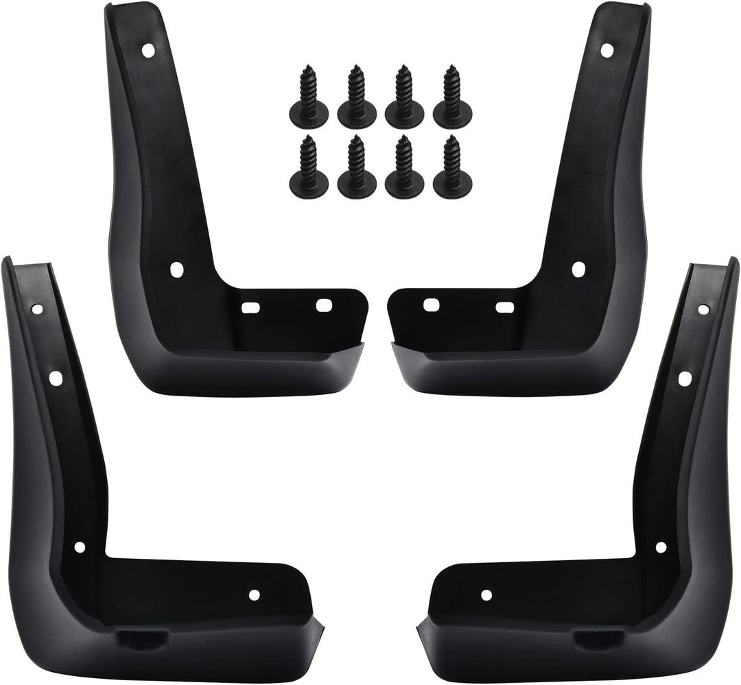 SPEEDWOW Mud Flaps Splash Guards Fit for 10th 2018-2022 Honda Accord,Front and Rear 4 Piece/SetNo Drilling Required