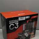 Portable Carpet and Upholstery Cleaner Machine -15Kpa Strong Suction for Rug, Couch, Car, Pet Stain, Carpet Cleaning Machine with 2 Brush Heads & Self-Cleaning SystemSpot Cleaner for Stair/Furniture