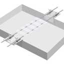 Yaocom Slide Staining Rack, Stainless Steel Microscope Rack, Adjustable Staining Rack Slide for Sinks Laboratory Up to 21"