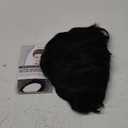 Short Mommy Pixie Cut Human Hair Wigs Brazilian Human Hair Wig for Black Women Color Black Ocean Finger Wave Wig(1B#)