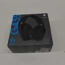 Logitech G435 LIGHTSPEED and Bluetooth Wireless Gaming Headset - Lightweight over-ear headphones, built-in mics, 18h battery, compatible with Dolby Atmos, PC, Mobile - Black