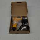 Heat Gun, 1800W Fast Heating 572℉&1202℉, Heavy Duty in Compact Body, Steady Dual TEMP Setting by Rear-Mounted Switch, Multiduty Heat Gun for Crafting , Shrink Tubing , Vinyl Wrap, 4 Nozzles