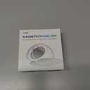 2 x Typecase Magnetic Phone Grip Holder: Adjustable Finger Ring Kickstand - Adapter Ring Included - Phone Grips for Back Compatible with iPhone Android Kindle Accessories - Blue Marble