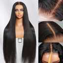 Wear And Go Glueless Wigs Human Hair Pre Cut 9x6 Hd Straight Wigs Human Hair 200 Density Lace Front Wigs Human Hair 28inch Straight Black Human Hair Wig for Women