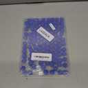 2 x LAIDANLA 120pc 15mm Deep Blue Silicone Beads for Keychain, Bracelet & Necklace Making