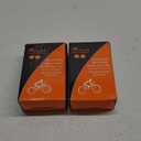 700C Heavy Duty Bike Tubes 700x35C/38C/40C/43C AV48 Schrader Valve (35/43-622) 700C Bicycle Inner Tubes Compatible with 700x35C 700x36C 700x37C 700x38C 700x40C 700x42C 700x43C Bike Tire Tubes 2-PCS