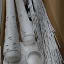 Lighted Birch Tree, 2 Pack 6 Feet 144 Warm White Lights, Prelit White Artificial Christmas Trees for Indoor Outdoor Decor Garden Wedding Party Bedroom Decoration