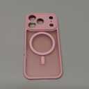MOCCA Magnetic for iPhone 17 Pro Case, (Compatible with Magsafe) (16FT Military Grade Protection) Full Camera Protection Anti-Fingerprint Slim Translucent Matte Phone Cover 6.3",Pink