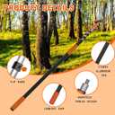 SISUPASSIE 20FT Reach Tree Trimmer, Telescoping Pole Saw with 3-12FT Extension Pole, Manual Tree Pruner Extendable for Yard, Garden, Patios